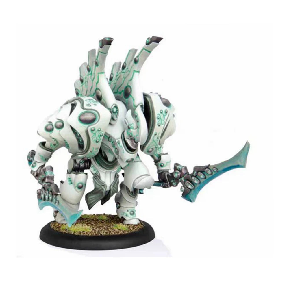 35mm Grimdark Warlock Commander, Resin Model Figure Kit, Fantasy Theme, Unassembled and Unpainted