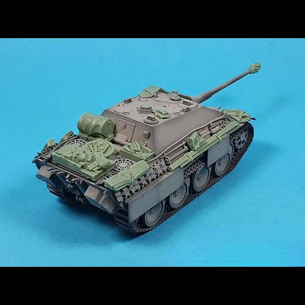 1/72 Cold War Main Battle Tank, Resin Model Vehicle Kit, Unassembled and Unpainted