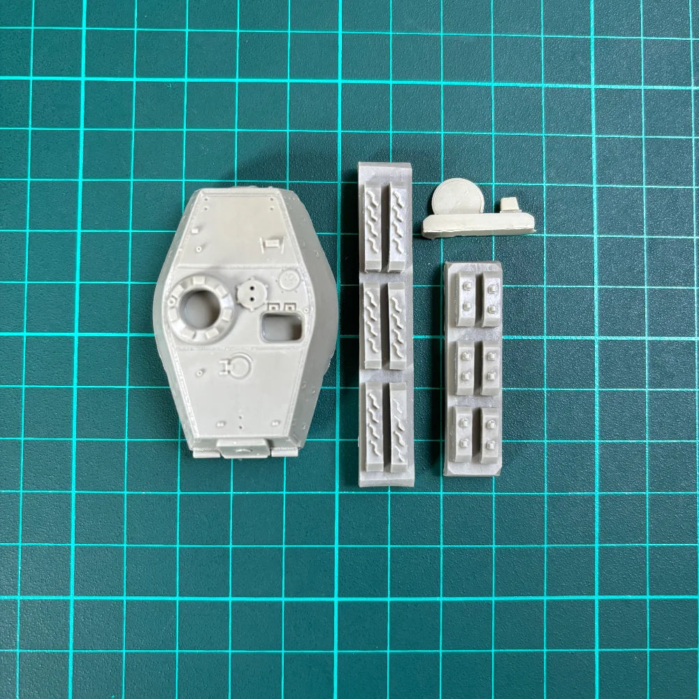1/72 WWII German King Tiger Turret, Resin Model Vehicle Kit, Unassembled and Unpainted