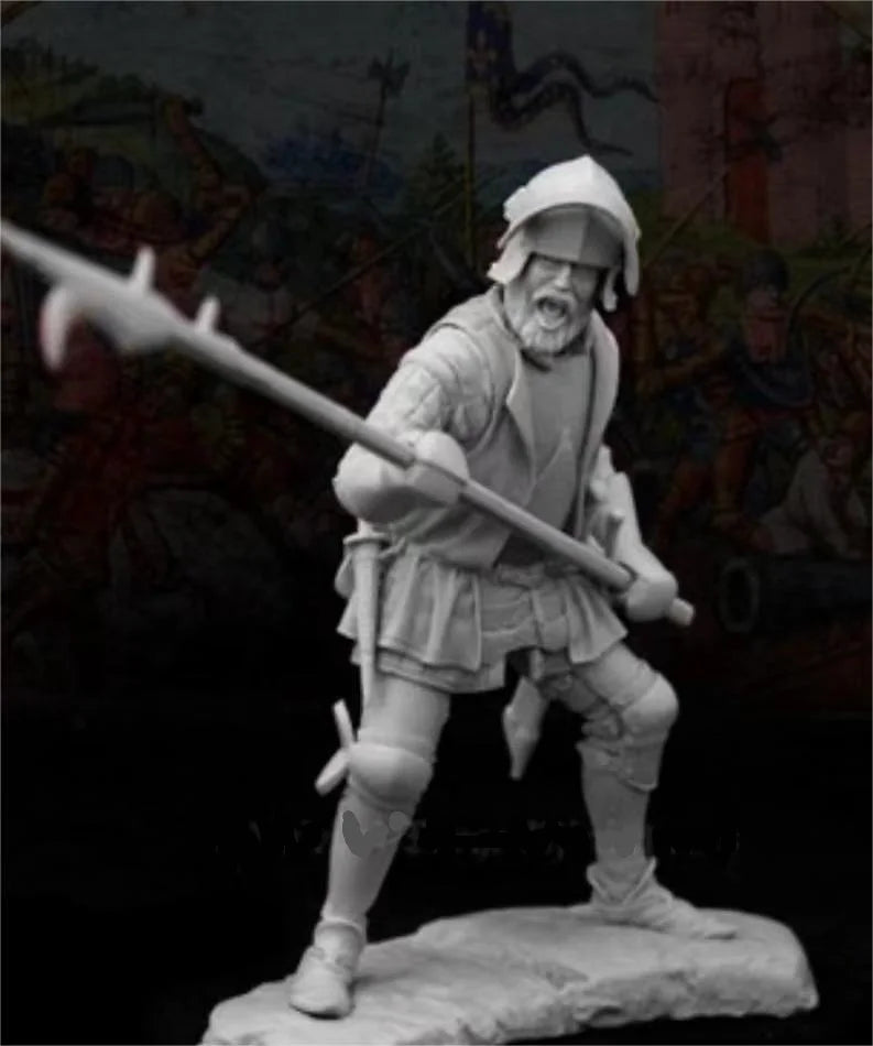 1/24 WWI Rifleman, Resin Model Figure Kit, Unassembled and Unpainted