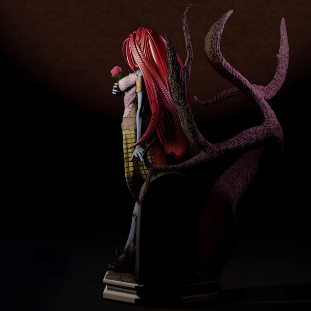 1/24 Female Fantasy Demon, Resin Model Figure Kit, Fantasy Theme, Unassembled and Unpainted