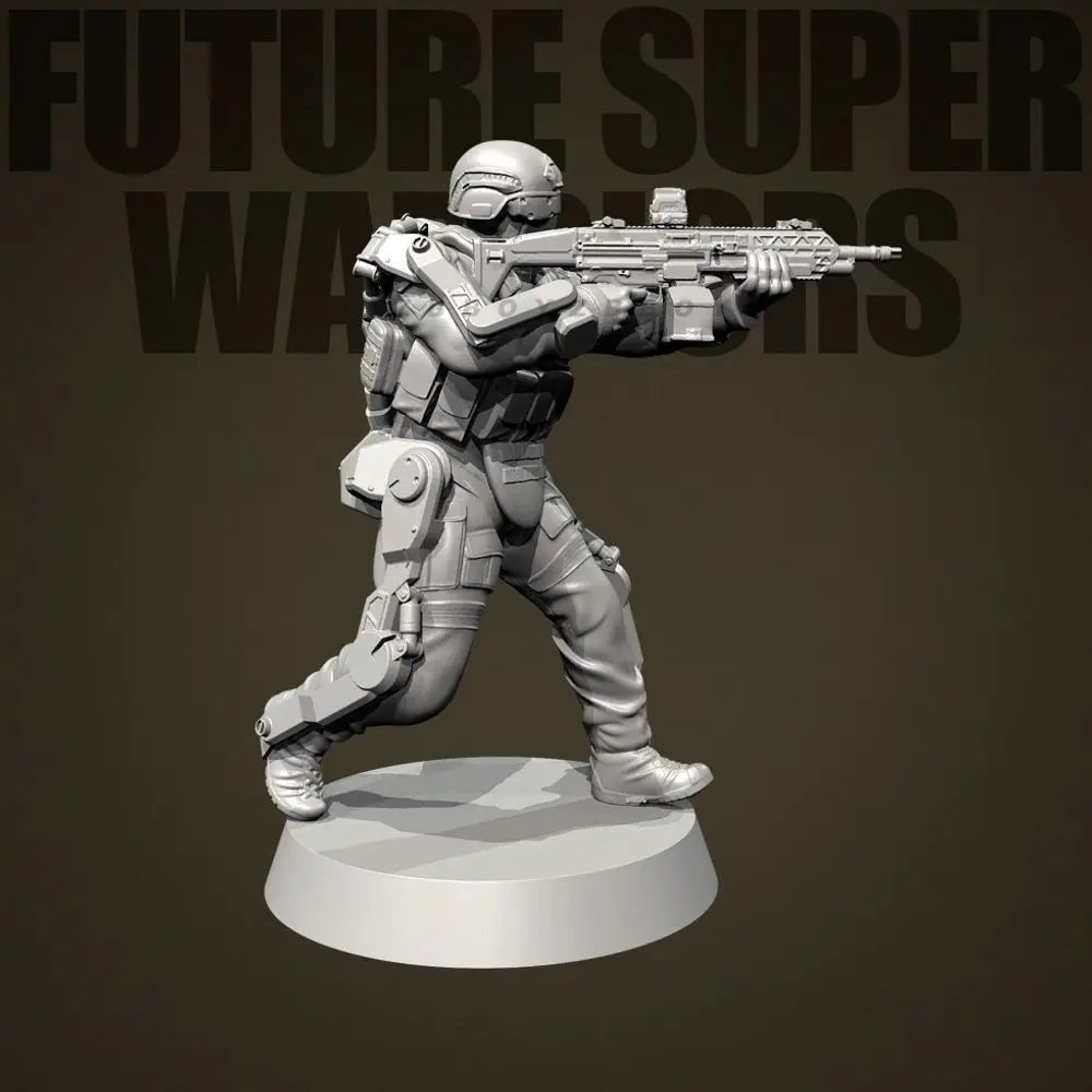 50mm Modern Special Forces Anti-armor Operator, Resin Model Figure Kit, Unassembled and Unpainted