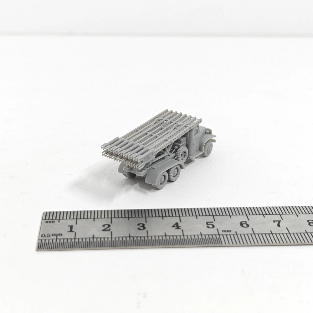 1/144 WWII Soviet BM-13 Katyusha, Resin Model Vehicle Kit, Unassembled and Unpainted