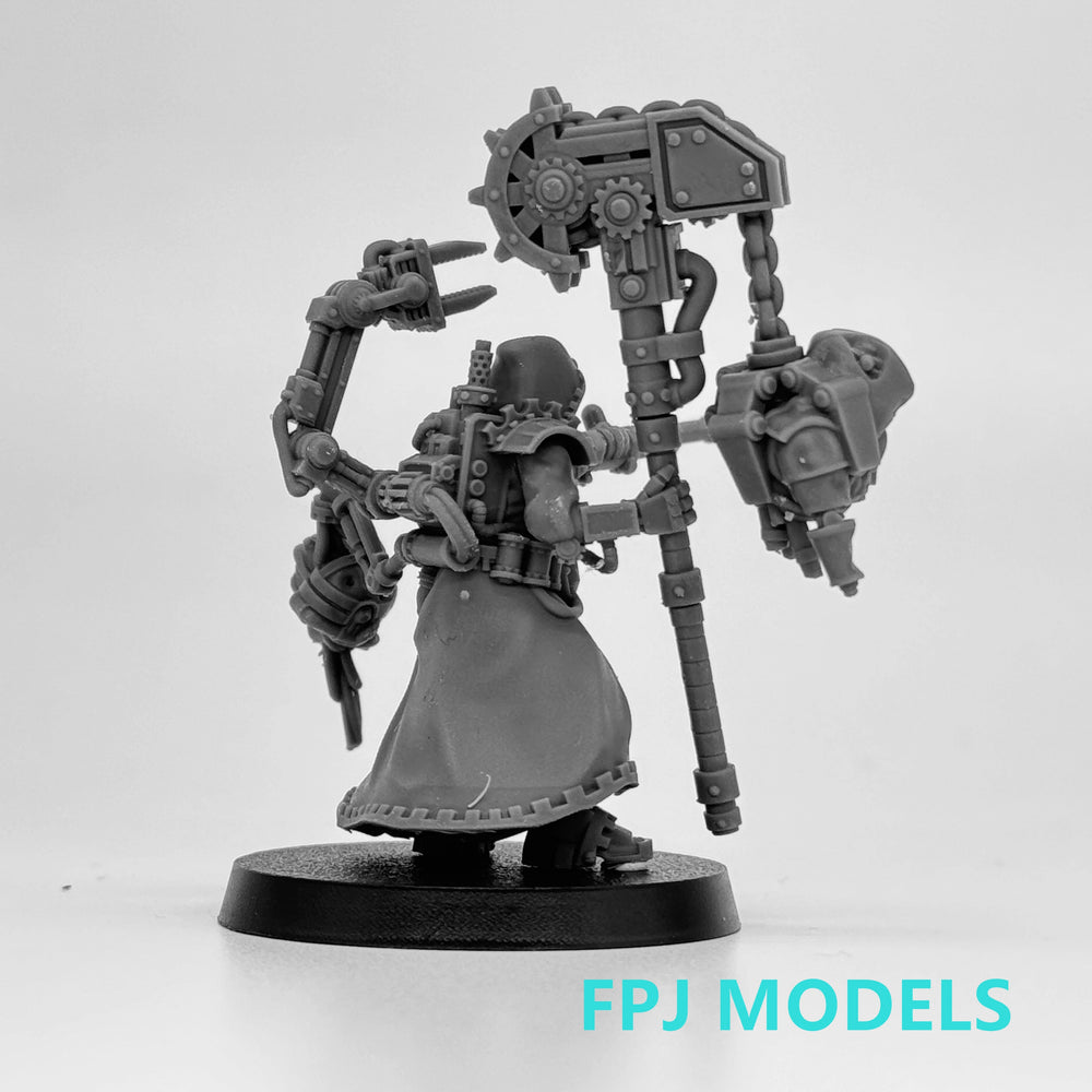 Female Soldier, Resin Model Figure Kit, Sci-Fi Theme, Unassembled and Unpainted