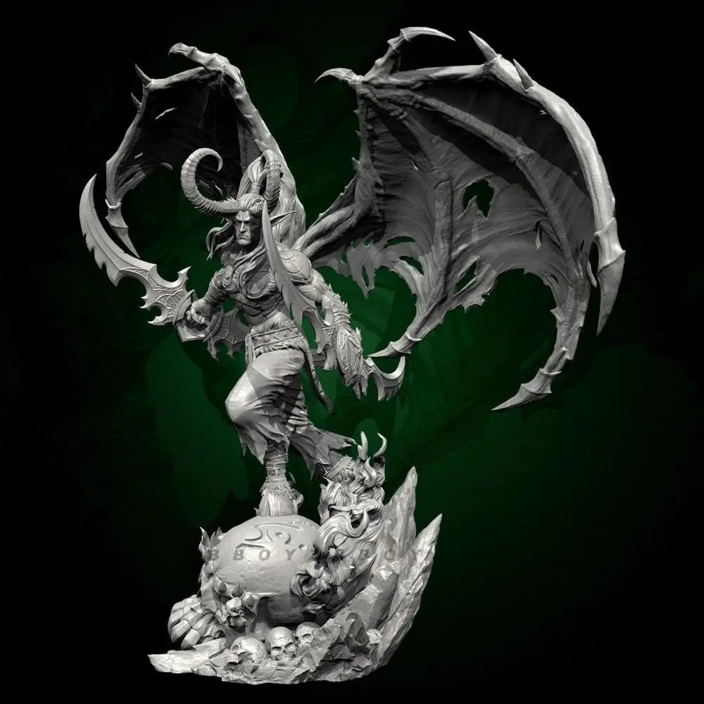50mm Night Elf Daemon, Resin Model Figure Kit, Fantasy Theme, Unassembled and Unpainted