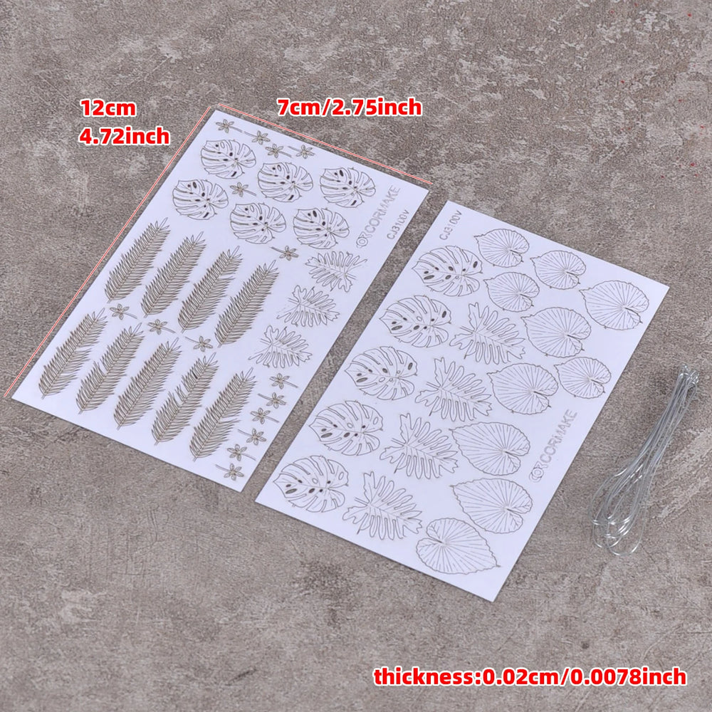 1/35 Plants & Foliage, Resin Model Terrain Kit, Wildlife Theme, Unpainted