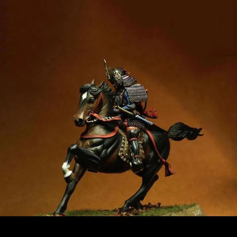 1/24 Medieval Cavalry, 3 Figures, Resin Model Figure Kit, Unassembled and Unpainted