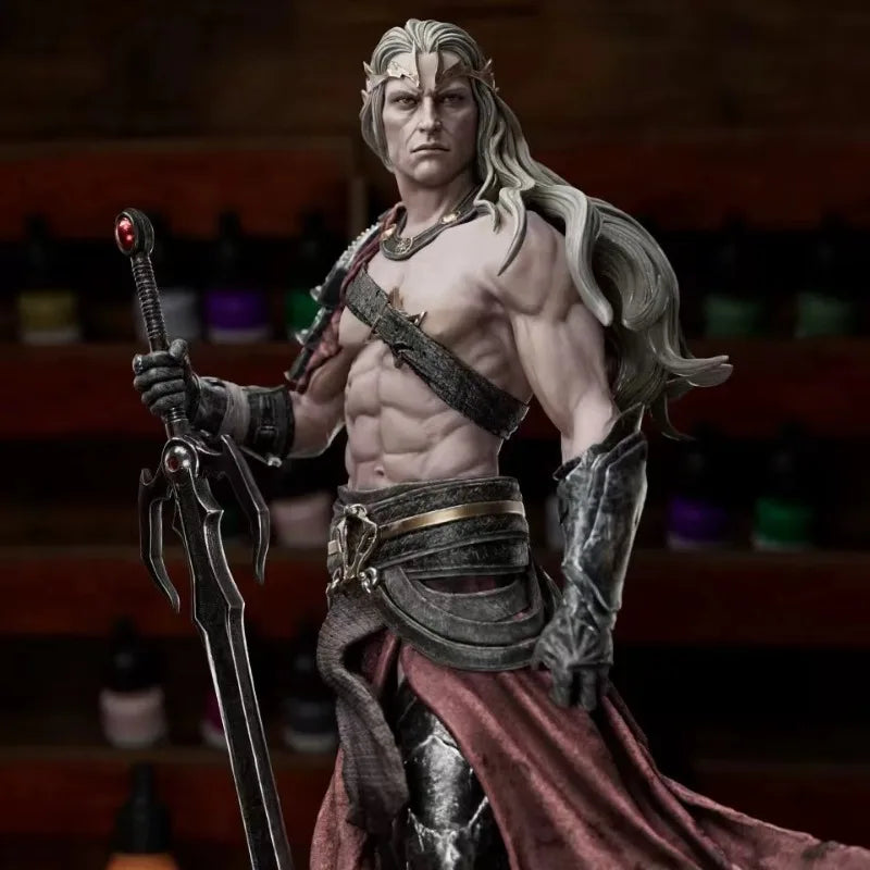 1/24 Elric of Melnibone, Resin Model Figure Kit, Fantasy Theme, Unassembled and Unpainted