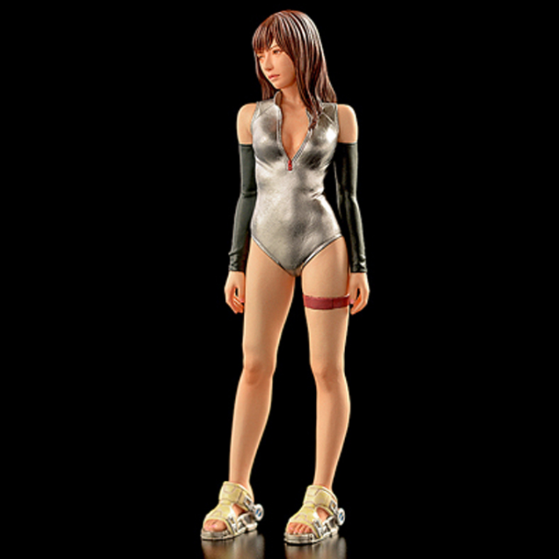 1/20 Tactical Pilot in Silver Bodysuit, Resin Model Figure Kit, Sci-Fi Theme, Unassembled and Unpainted