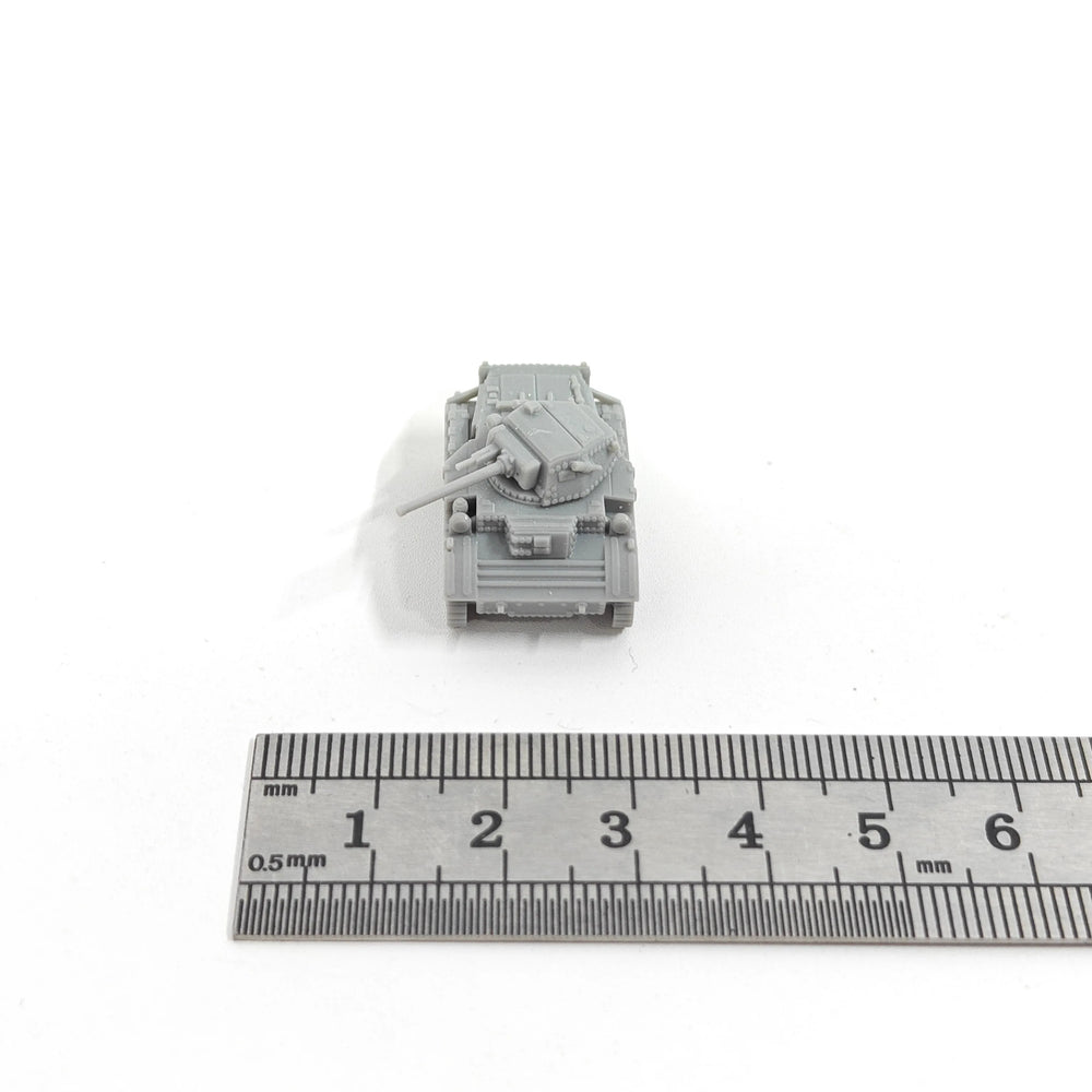 1/144 WWII British Tetrarch Light Tank, Resin Model Vehicle Kit, Unassembled and Unpainted