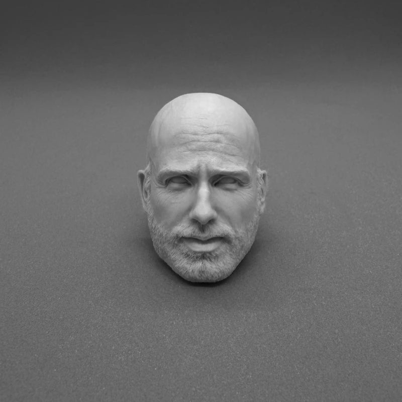 1/6 American TV Actors, Resin Model Bust Kit, Historical Theme, Unassembled and Unpainted
