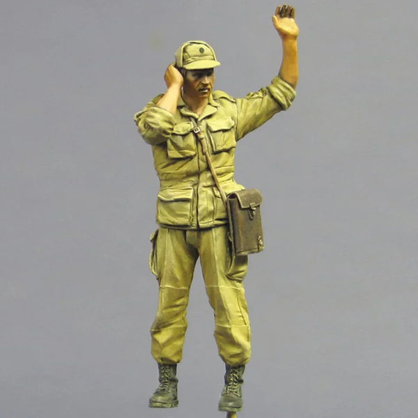 Cold War Russian Soldiers, 3 Figures, Resin Model Figure Kit, Unassembled and Unpainted
