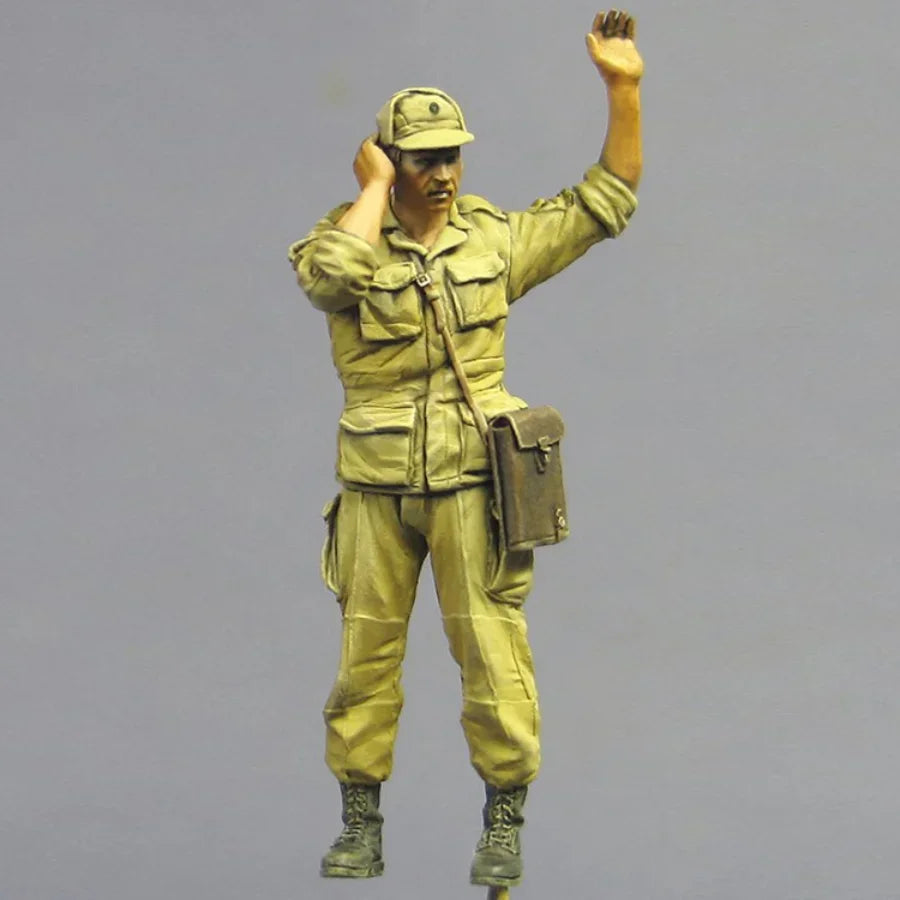 Cold War Russian Soldiers, 3 Figures, Resin Model Figure Kit, Unassembled and Unpainted
