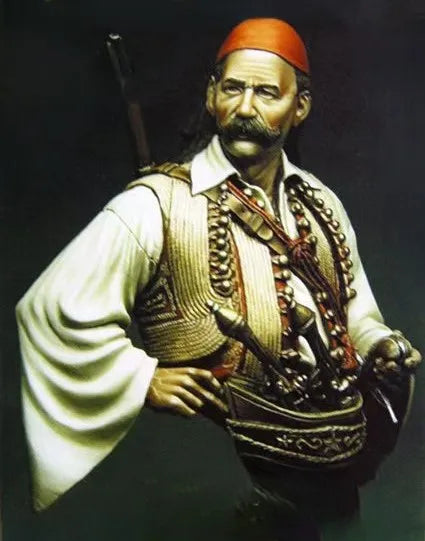 1/10 Historical Civilian, Resin Model Figure Kit, Historical Theme, Unassembled and Unpainted