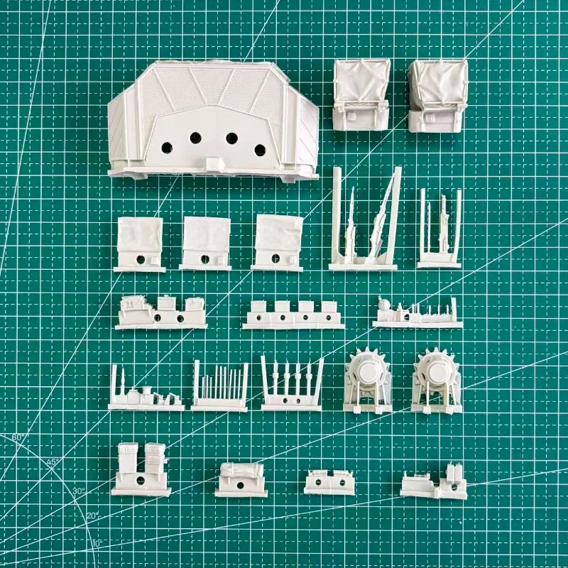 1/35 Modern Israeli Merkava IID Tank, Resin Model Vehicle Kit, Unassembled and Unpainted