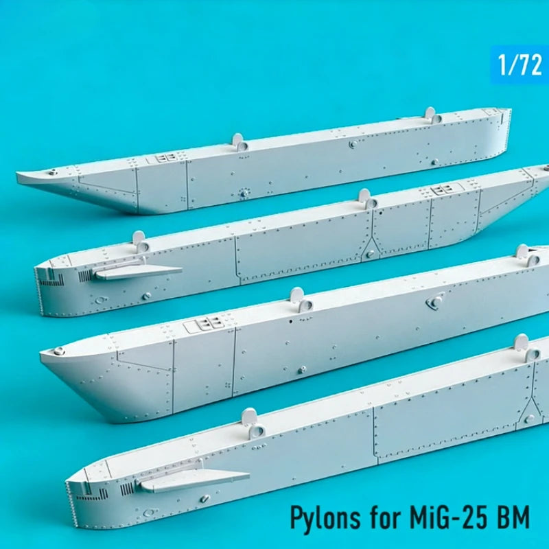 1/72 Cold War MiG-25 BM Pylons, Resin Model Accessory Kit, Unpainted