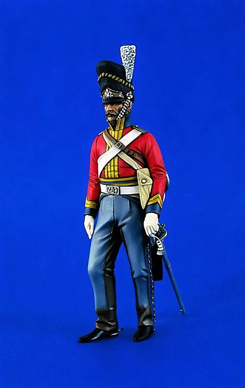 1/16 Napoleonic British Imperial Guard, Resin Model Figure Kit, Unassembled and Unpainted