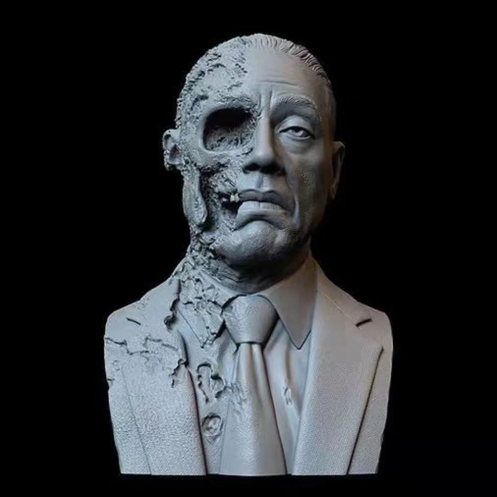 80mm Modern Breaking Bad Characters, 3 Figures, Resin Model Bust Kit, Unassembled and Unpainted