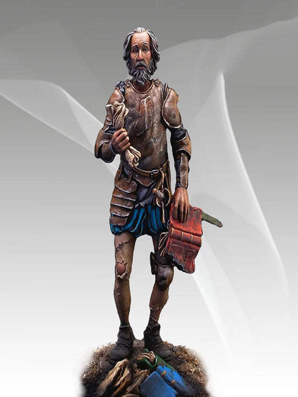 Medieval Don Quixote, Resin Model Figure Kit, Unassembled and Unpainted