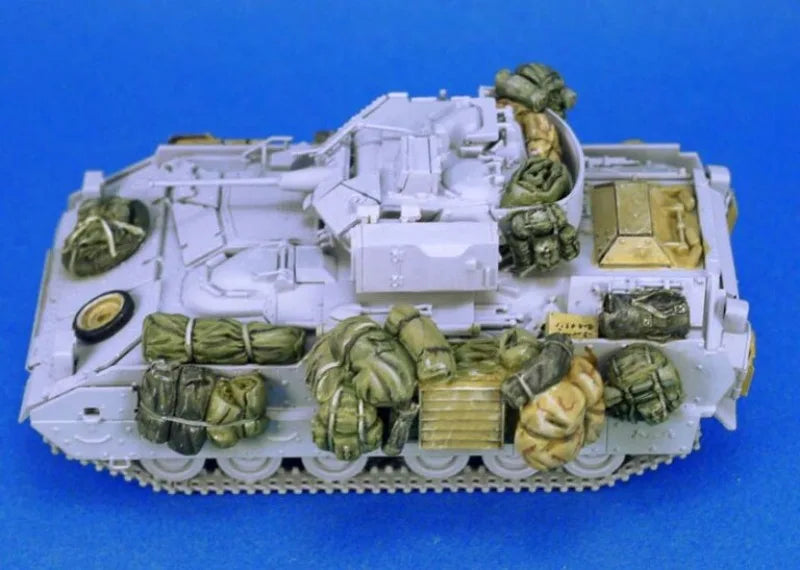 1/72 Modern M2A2 Bradley IFV OIF Stowage, Resin Model Vehicle Kit, Unassembled and Unpainted