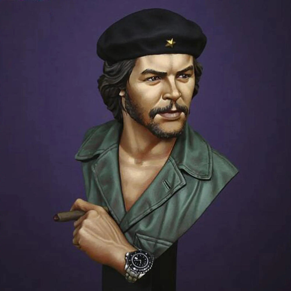 1/10 Cold War Che Guevara Revolutionary Leader, Resin Model Bust Kit, Unassembled and Unpainted