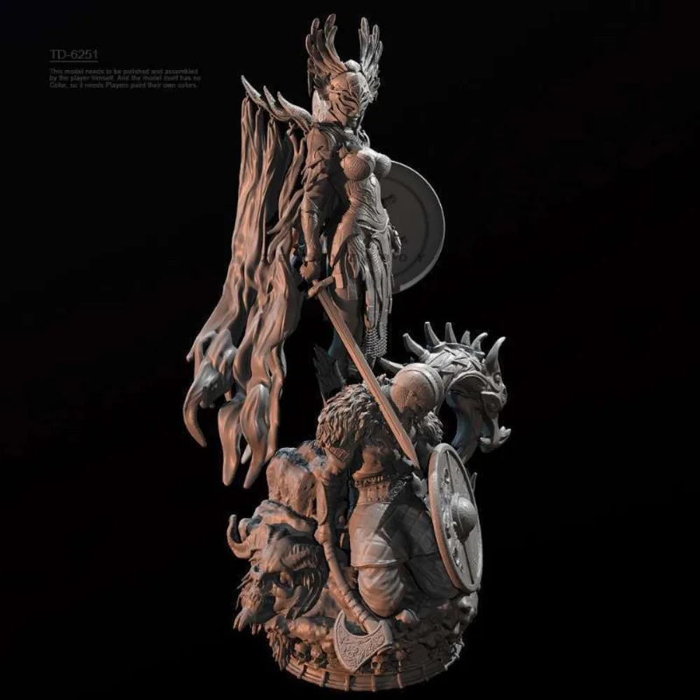 1/32 Goddess, Resin Model Figure Kit, Fantasy Theme, Unassembled and Unpainted