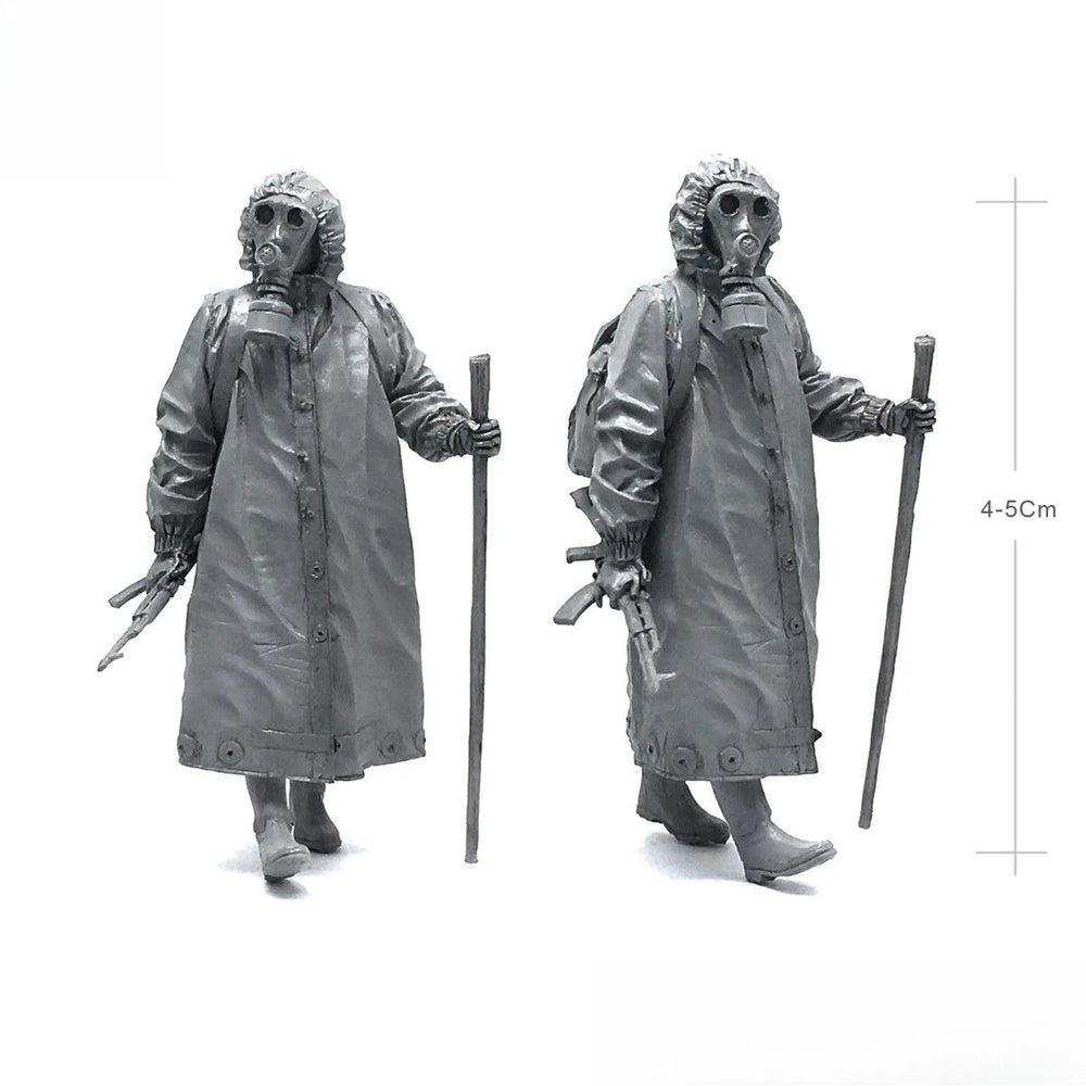 1/35 Cold War Russian Biochemical Soldier, Resin Model Figure Kit, Unassembled and Unpainted
