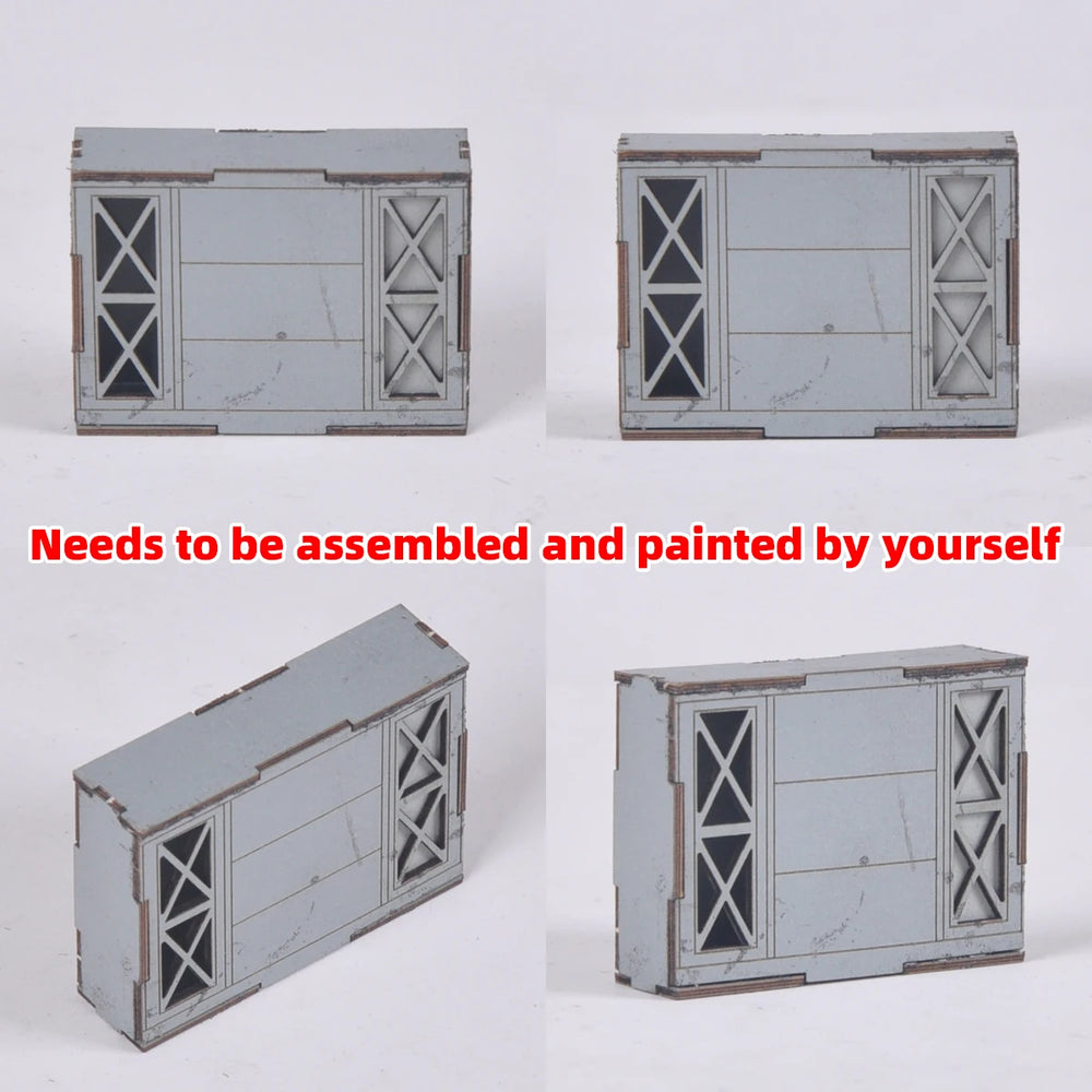 1/35 Furniture Set Cabinets & Dining, Resin Model Diorama Kit, Historical Theme, Unassembled and Unpainted