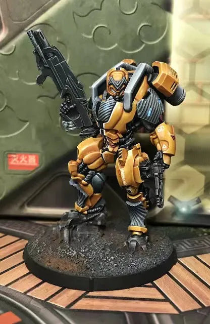 28mm Yujing Mowang Trooper, Resin Model Figure Kit, Sci-Fi Theme, Unassembled and Unpainted