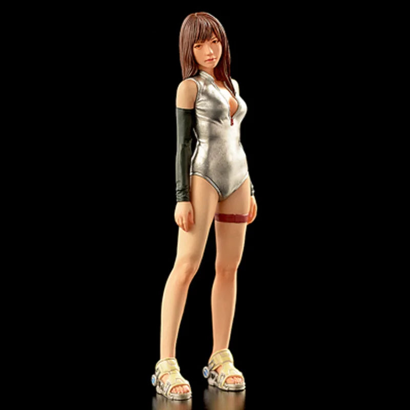1/20 Tactical Pilot in Silver Bodysuit, Resin Model Figure Kit, Sci-Fi Theme, Unassembled and Unpainted