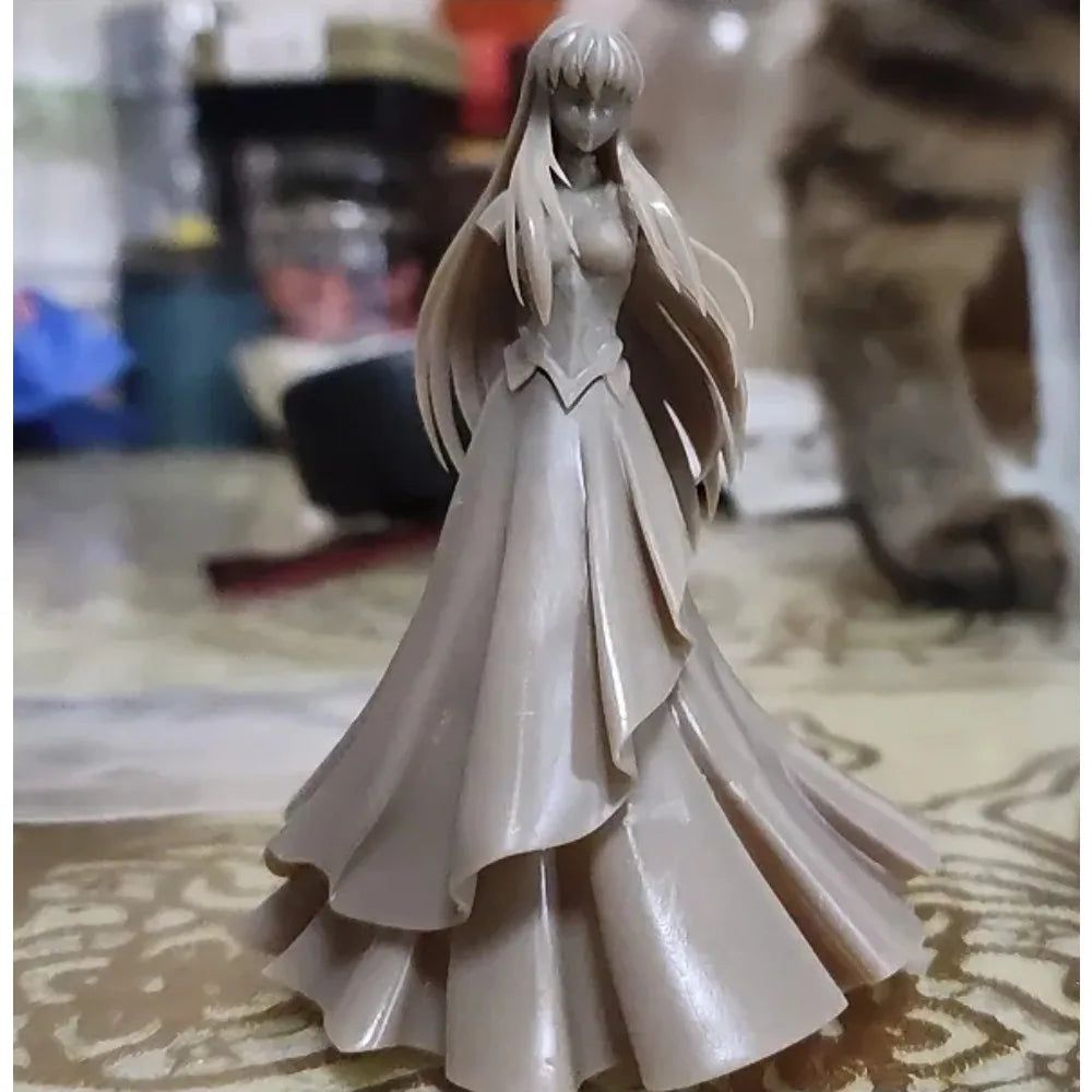 90mm Saint Knight Athena, Resin Model Figure Kit, Mythology Theme, Unassembled and Unpainted