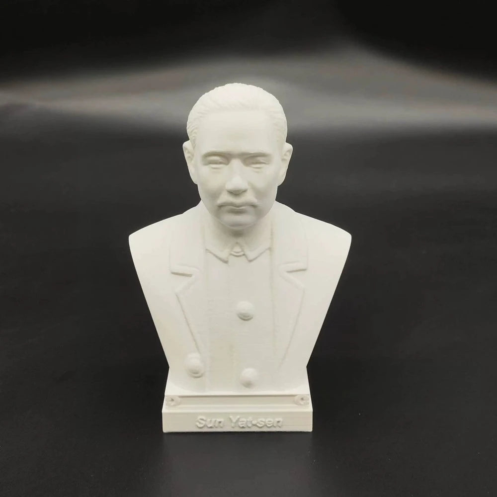 250mm Modern Five Modern Chinese Leaders, 5 Figures, Resin Model Bust Kit, Unassembled and Unpainted