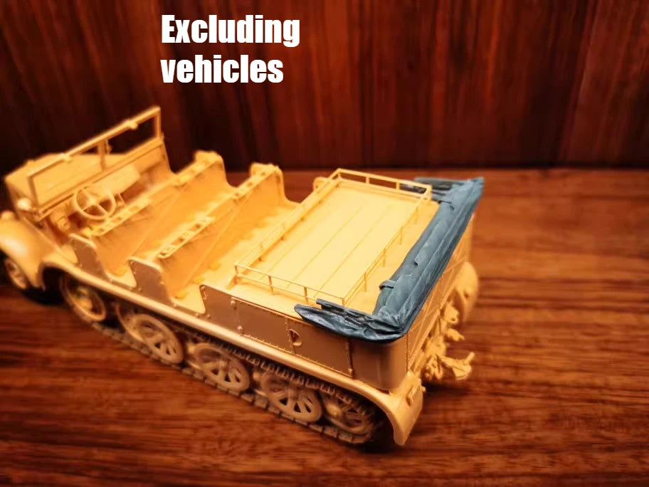 1/35 Modern Tractor, Resin Model Vehicle Kit, Unassembled and Unpainted