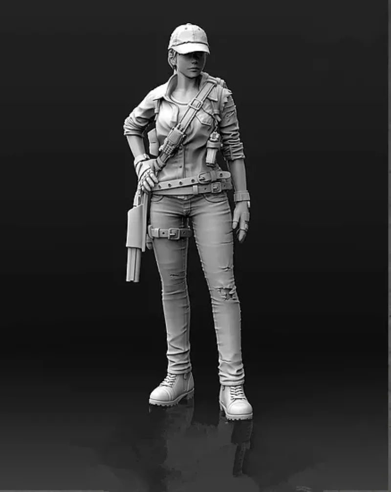 1/35 Modern Tactical Gunner, Resin Model Figure Kit, Unassembled and Unpainted