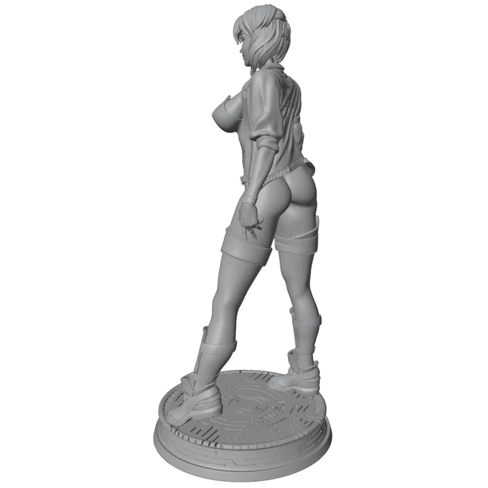 1/24 Female Samurai, Resin Model Figure Kit, Fantasy Theme, Unassembled and Unpainted