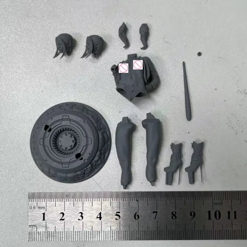 1/24 Pin-up Baseball Girl, Resin Model Figure Kit, Unassembled and Unpainted