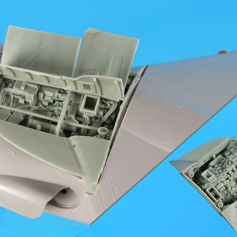 1/48 Modern Harrier GR.7 Fighter Jet, Resin Model Aircraft Kit, Unassembled and Unpainted