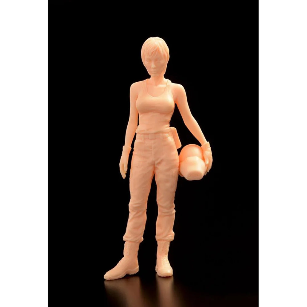 1/20 Modern Female Soldier Carrying Helmets, Resin Model Figure Kit, Unassembled and Unpainted