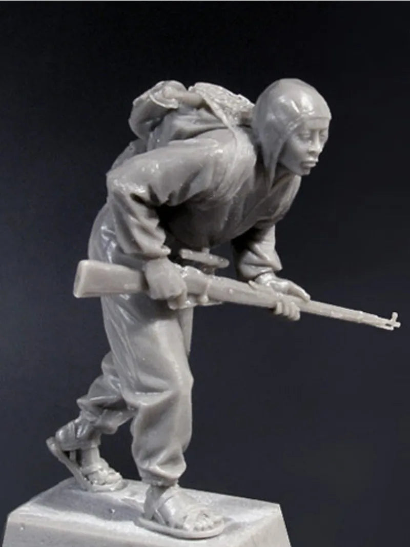 1/35 Vietnam War Vietcong Sniper, Resin Model Figure Kit, Unassembled and Unpainted