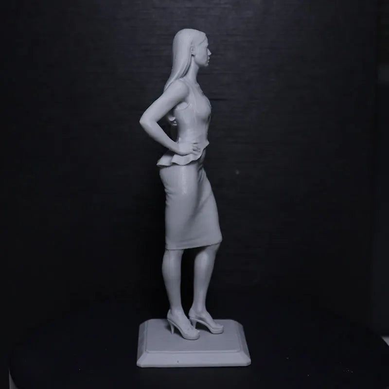 75mm Film Actress, Resin Model Figure Kit, Unassembled and Unpainted