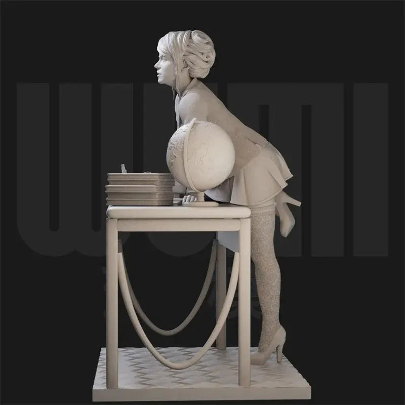 1/18 Modern Female Professional, Resin Model Figure Kit, Unassembled and Unpainted