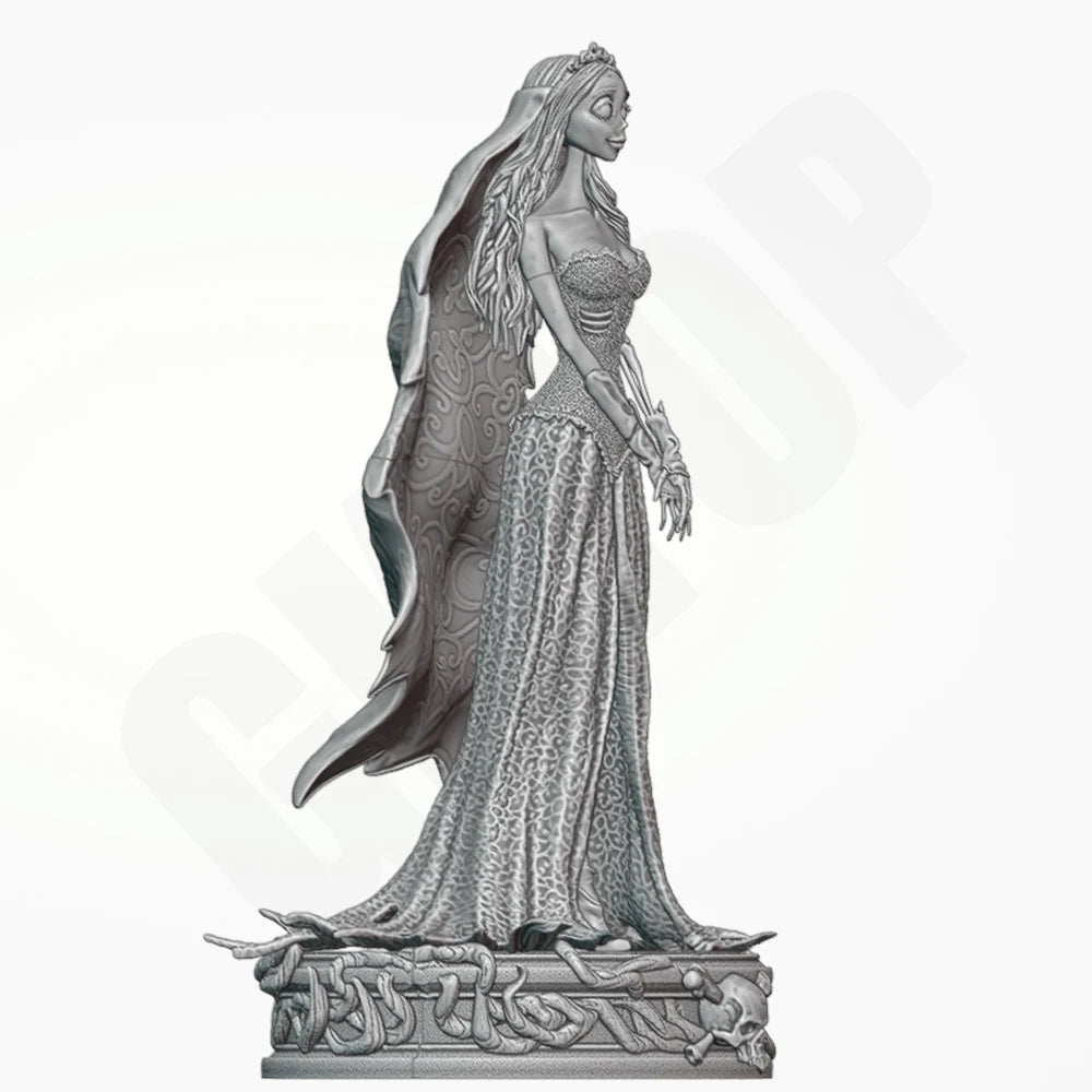 1/24 Bride Queen, Resin Model Figure Kit, Fantasy Theme, Unassembled and Unpainted