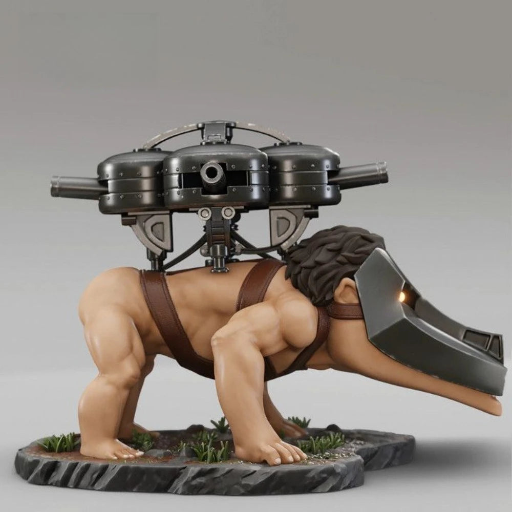 Mechanical Beast, Resin Model Creature Kit, Sci-Fi Theme, Unassembled and Unpainted