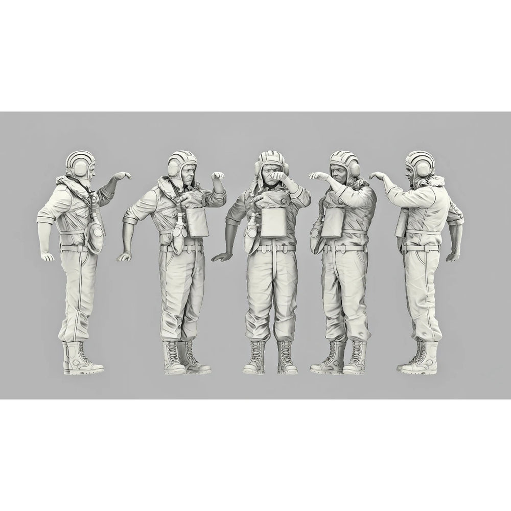 1/35 Modern Soviet Stormtroopers with Fortified Bunker, 7 Figures, Resin Model Figure Kit, Unassembled and Unpainted