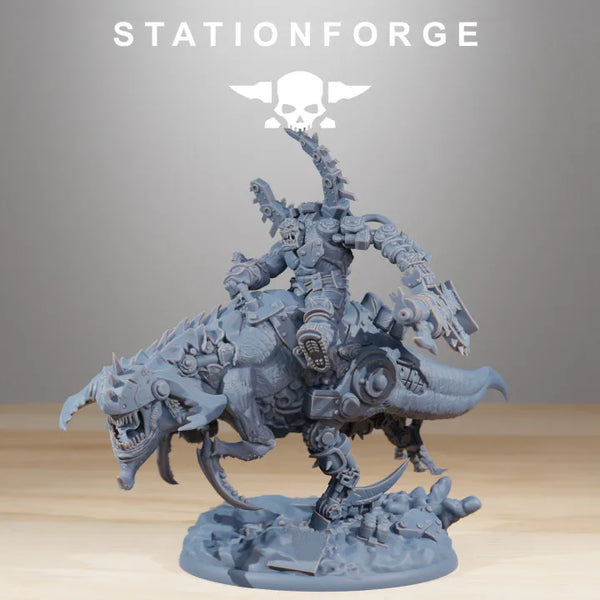 Chaos Beast Mount, Resin Model Creature Kit, Fantasy Theme, Unassembled and Unpainted