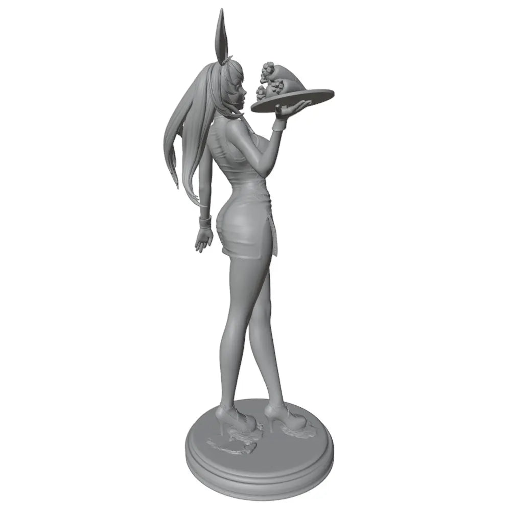 1/24 Bunny & Demon Girls, 2 Figures, Resin Model Figure Kit, Anime Theme, Unassembled and Unpainted