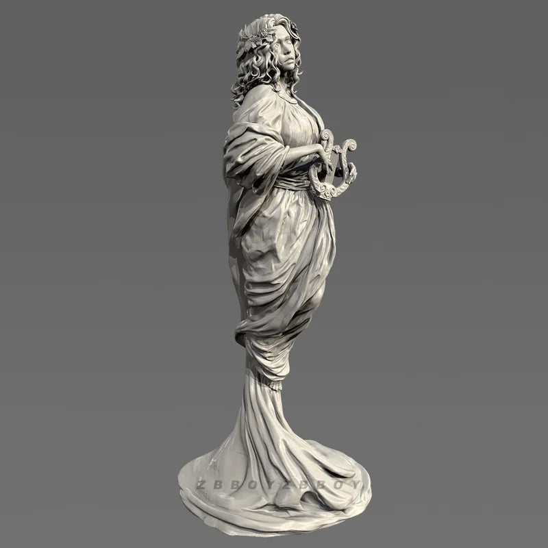 75mm Classical Female, Resin Model Bust Kit, Fantasy Theme, Unassembled and Unpainted