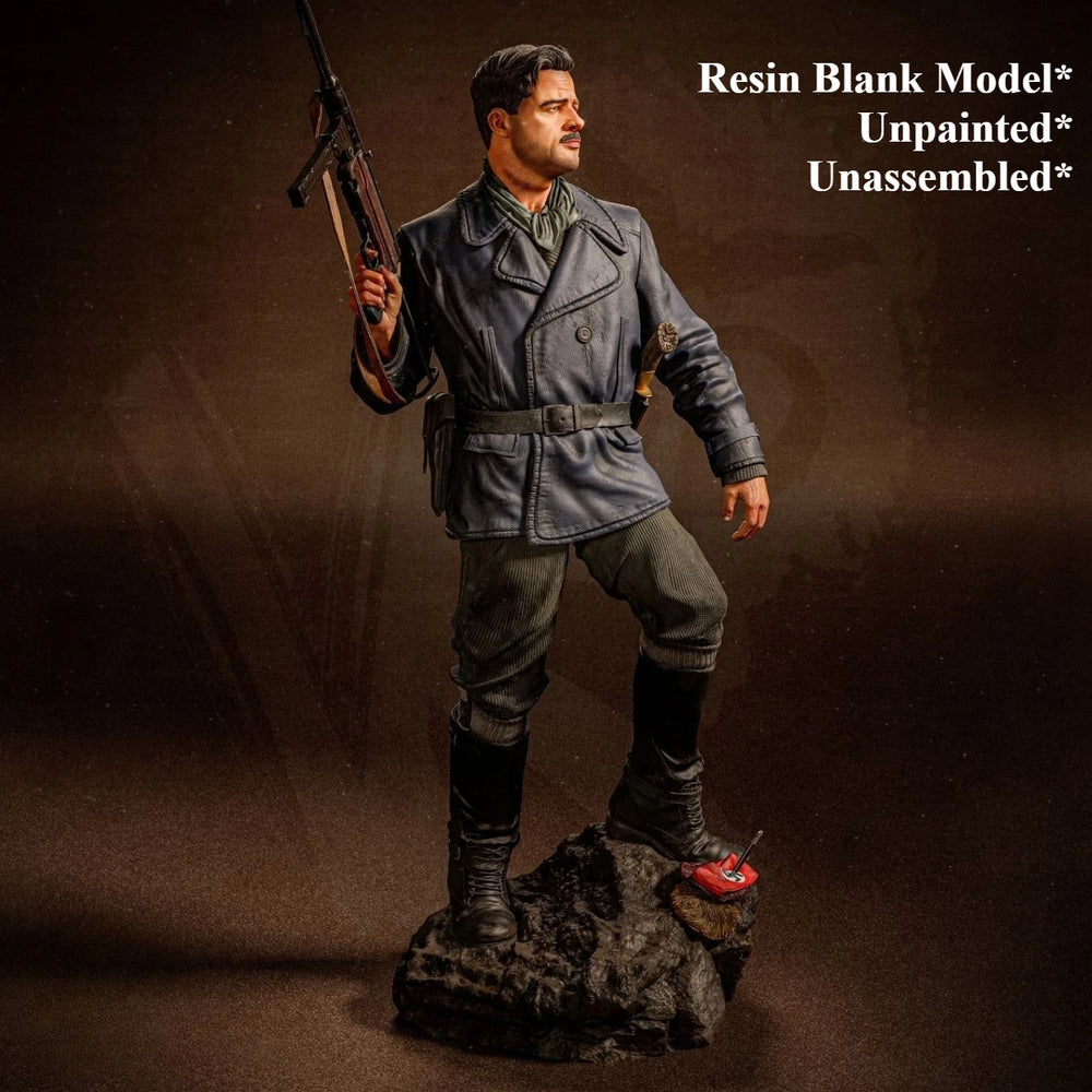 150mm Military Soldier, Resin Model Figure Kit, Military Theme, Unassembled and Unpainted