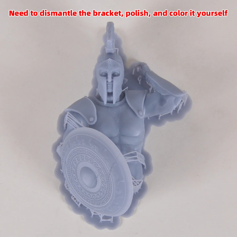 120mm Ancient Roman Gladiator Warrior, Resin Model Figure Kit, Unassembled and Unpainted