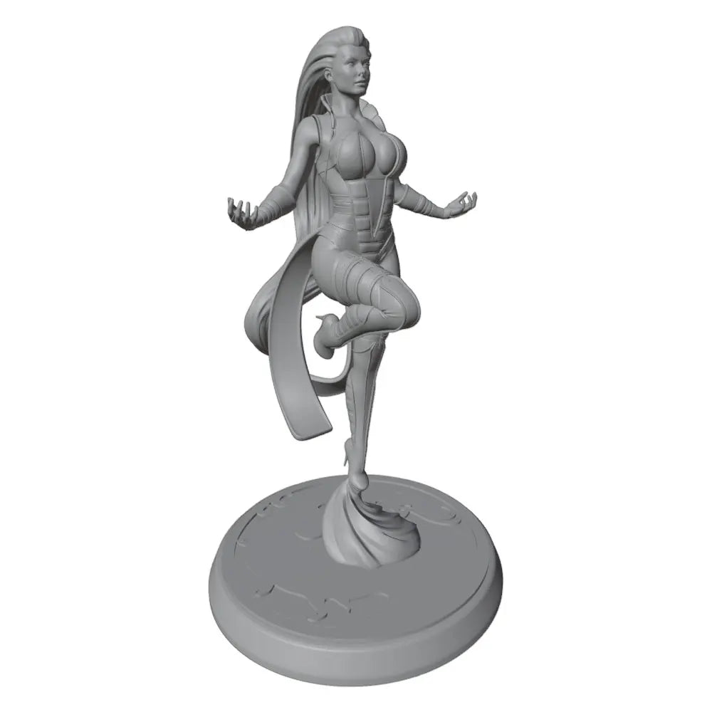 1/24 Fantasy Warrior Angel, Resin Model Figure Kit, Unassembled and Unpainted
